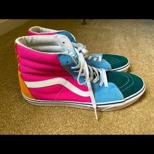 Vans Bright Color Blocked Sk8-His